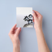 Prospectus 11,4 Cm X 14,2 Cm Lotus Blossoms Artistiques Business Custom Flyer (main)