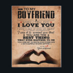 Prospectus 11,4 Cm X 14,2 Cm Love Quote For Boyfriend, Husband Love Birthday<br><div class="desc">Love Quote For Boyfriend,  Husband Love Birthday</div>
