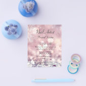 Prospectus 11,4 Cm X 14,2 Cm Magasin d'art ongle de dépliants personnalisés (Simple)