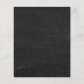 Prospectus 11,4 Cm X 14,2 Cm Manger, Boire Chalkboard, Pub/Brasserie Publicité (Dos)