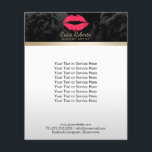 Prospectus 11,4 Cm X 14,2 Cm Maquillage Artiste Lèvres rouges Black Floral Beau<br><div class="desc">Maquillage Artiste Lèvres Rouges Black Floral Beauté Salon Brochures.</div>