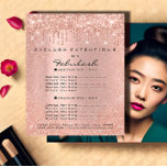 Prospectus 11,4 Cm X 14,2 Cm Maquillage Salon de beauté Cheveux Rose Parties sc<br><div class="desc">florenceK collection de salon de beauté de luxe</div>