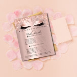 Prospectus 11,4 Cm X 14,2 Cm Maquillage Salon de beauté Parties scintillant Bro<br><div class="desc">florenceK collection de salon de beauté de luxe</div>