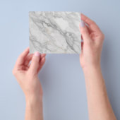 Prospectus 11,4 Cm X 14,2 Cm Marbre Blanc (main)