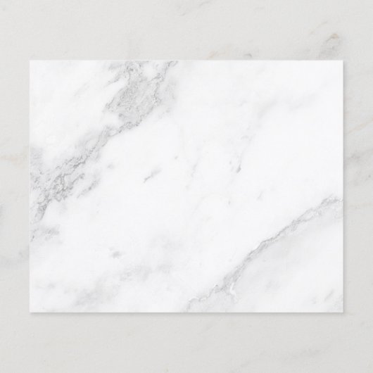 Prospectus 11,4 Cm X 14,2 Cm Marbre Blanc (Dos)