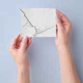 Prospectus 11,4 Cm X 14,2 Cm Marbre Blanc (main)