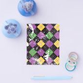 Prospectus 11,4 Cm X 14,2 Cm Mardi Gras Essentials Porte - clé (Simple)