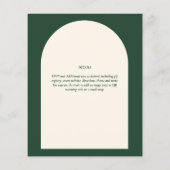 Prospectus 11,4 Cm X 14,2 Cm Mariage moderne typ (Dos)