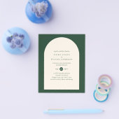 Prospectus 11,4 Cm X 14,2 Cm Mariage moderne typ (Simple)