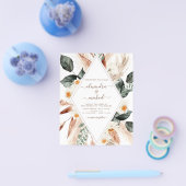 Prospectus 11,4 Cm X 14,2 Cm Mariage photo Pampas Grass Boho (Simple)
