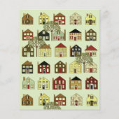 Prospectus 11,4 Cm X 14,2 Cm Marketing de l'agent immobilier (Dos)