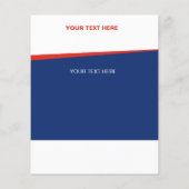 Prospectus 11,4 Cm X 14,2 Cm Massage sportif (Dos)