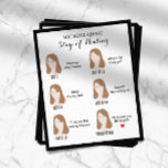 Prospectus 11,4 Cm X 14,2 Cm Microblading Aftercare Instruction Classic encadré<br><div class="desc">Microblading Aftercare Instruction Élégant Flyers encadrés.</div>