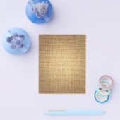 Prospectus 11,4 Cm X 14,2 Cm Modèle Arrière - plan Burlap (Simple)