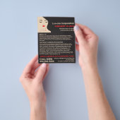Prospectus 11,4 Cm X 14,2 Cm Modèle de beauté, Chirurgien plastique, Chirurgie  (main)