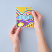 Prospectus 11,4 Cm X 14,2 Cm Modèle de circulaire (main)