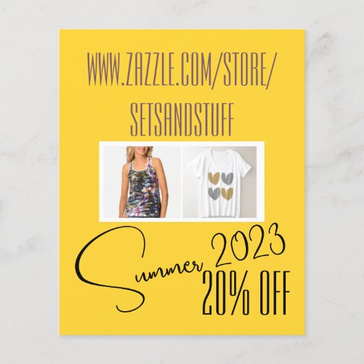 Prospectus 11,4 Cm X 14,2 Cm Modèle de circulaire (Dos)