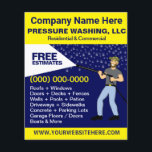 Prospectus 11,4 Cm X 14,2 Cm Modèle de lavage et de nettoyage sous pression<br><div class="desc">Faites la promotion de votre entreprise avec ces flyers efficaces pour les services de lavage pression/puissance avec photo de la caricature de lave-pression. Il vous suffit d'ajouter vos propres informations à la conception pour customiser ces dépliants professionnels de nettoyage et de lavage sous pression/puissance.</div>