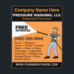 Prospectus 11,4 Cm X 14,2 Cm Modèle de lavage et de nettoyage sous pression<br><div class="desc">Faites la promotion de votre entreprise avec ces flyers efficaces pour les services de lavage pression/puissance avec photo de la caricature de lave-pression. Il vous suffit d'ajouter vos propres informations à la conception pour customiser ces dépliants professionnels de nettoyage et de lavage sous pression/puissance.</div>