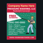 Prospectus 11,4 Cm X 14,2 Cm Modèle de lavage et de nettoyage sous pression<br><div class="desc">Faites la promotion de votre entreprise avec ces flyers efficaces pour les services de lavage pression/puissance avec photo de la caricature de lave-pression. Il vous suffit d'ajouter vos propres informations à la conception pour customiser ces dépliants professionnels de nettoyage et de lavage sous pression/puissance.</div>