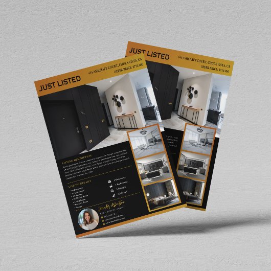 Prospectus 11,4 Cm X 14,2 Cm Modern Real Estate | Luxury Property 