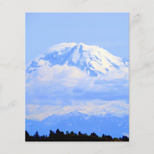 Prospectus 11,4 Cm X 14,2 Cm Mont Ranier (Devant)