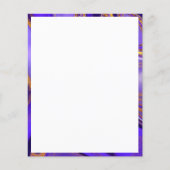 Prospectus 11,4 Cm X 14,2 Cm motif abstrait. (Devant)