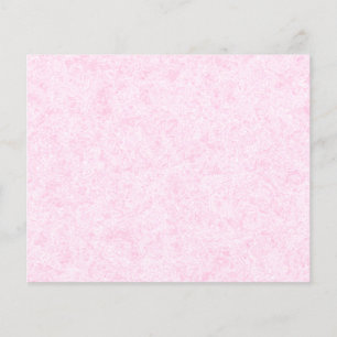 Prospectus 11,4 Cm X 14,2 Cm Motif Arrière - plan aléatoire rose pâle.