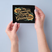 Prospectus 11,4 Cm X 14,2 Cm My Favorite People Call Me Grandma Mother's Day (main)