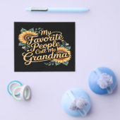 Prospectus 11,4 Cm X 14,2 Cm My Favorite People Call Me Grandma Mother's Day (Simple)