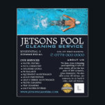 Prospectus 11,4 Cm X 14,2 Cm Nage masculin, nettoyage de la piscine Publicité<br><div class="desc">Sportive publicitaire pour la baignade masculine,  service de nettoyage de piscine par le magasin Carte de visite.</div>