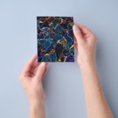 Prospectus 11,4 Cm X 14,2 Cm Nappe de pétrole (main)