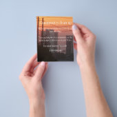 Prospectus 11,4 Cm X 14,2 Cm Nettoyage communautaire (main)