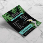 Prospectus 11,4 Cm X 14,2 Cm Nettoyage de la maison Service de femme de ménage<br><div class="desc">Service De Nettoyage De Maison Fruits Feuille Tropical.</div>