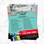 Prospectus 11,4 Cm X 14,2 Cm Nettoyage des fenêtres de la maison Service de mén<br><div class="desc">Nettoyage de la maison Vitre Nettoyage Service de femme de ménage Flyers Turquoises.</div>