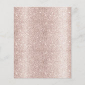Prospectus 11,4 Cm X 14,2 Cm Nettoyage ménager moderne Rose Gold (Dos)