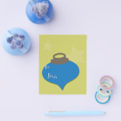 Prospectus 11,4 Cm X 14,2 Cm Noël de l'ornement rétro (Simple)