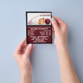 Prospectus 11,4 Cm X 14,2 Cm Oignons et ail, Greengrocers Publicité (main)