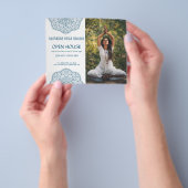Prospectus 11,4 Cm X 14,2 Cm Open House for Yoga Meditation Promotional Photo (main)
