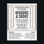 Prospectus 11,4 Cm X 14,2 Cm Open Window Design, Window & Door Fitter Company<br><div class="desc">Ouvrir le prospectus de la société de créateurs de fenêtres,  de fenêtres et de portes par The Carte de visite Store.</div>