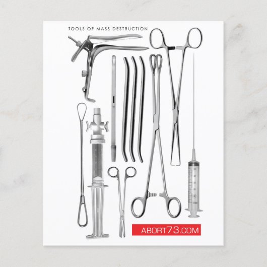 Prospectus 11,4 Cm X 14,2 Cm Outils de destruction massive : dépliants (Devant)