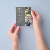 Prospectus 11,4 Cm X 14,2 Cm Ouverture | Flyer marketing immobilier (main)