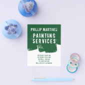 Prospectus 11,4 Cm X 14,2 Cm Paint wall flyer (Simple)