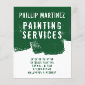 Prospectus 11,4 Cm X 14,2 Cm Paint wall flyer (Devant)