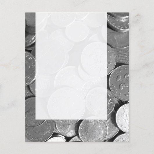 Prospectus 11,4 Cm X 14,2 Cm Panneau 015 - Argent (Devant)