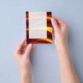 Prospectus 11,4 Cm X 14,2 Cm Panneau 01 - Tonges de feu (main)