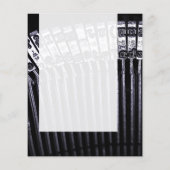 Prospectus 11,4 Cm X 14,2 Cm Panneau 023 - Machine à écrire (Dos)