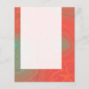 Prospectus 11,4 Cm X 14,2 Cm Panneau 031 - Minéraux rouge et vert