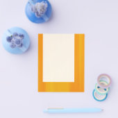 Prospectus 11,4 Cm X 14,2 Cm Panneau 044 - Orange peint (Simple)