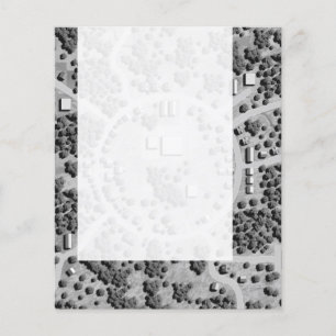 Prospectus 11,4 Cm X 14,2 Cm Panneau 047 - Paysage imaginaire